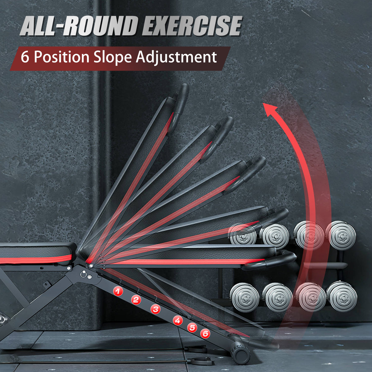 Adjustable Weight Bench for Dumbbell and Home Gym Workout