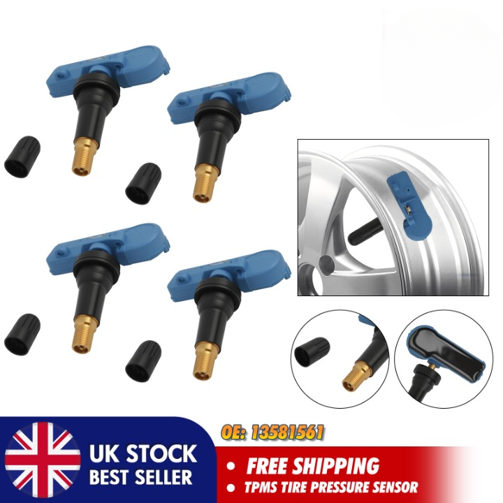 4pcs Tyre Pressure Sensors 13581561 for Vauxhall Mokka