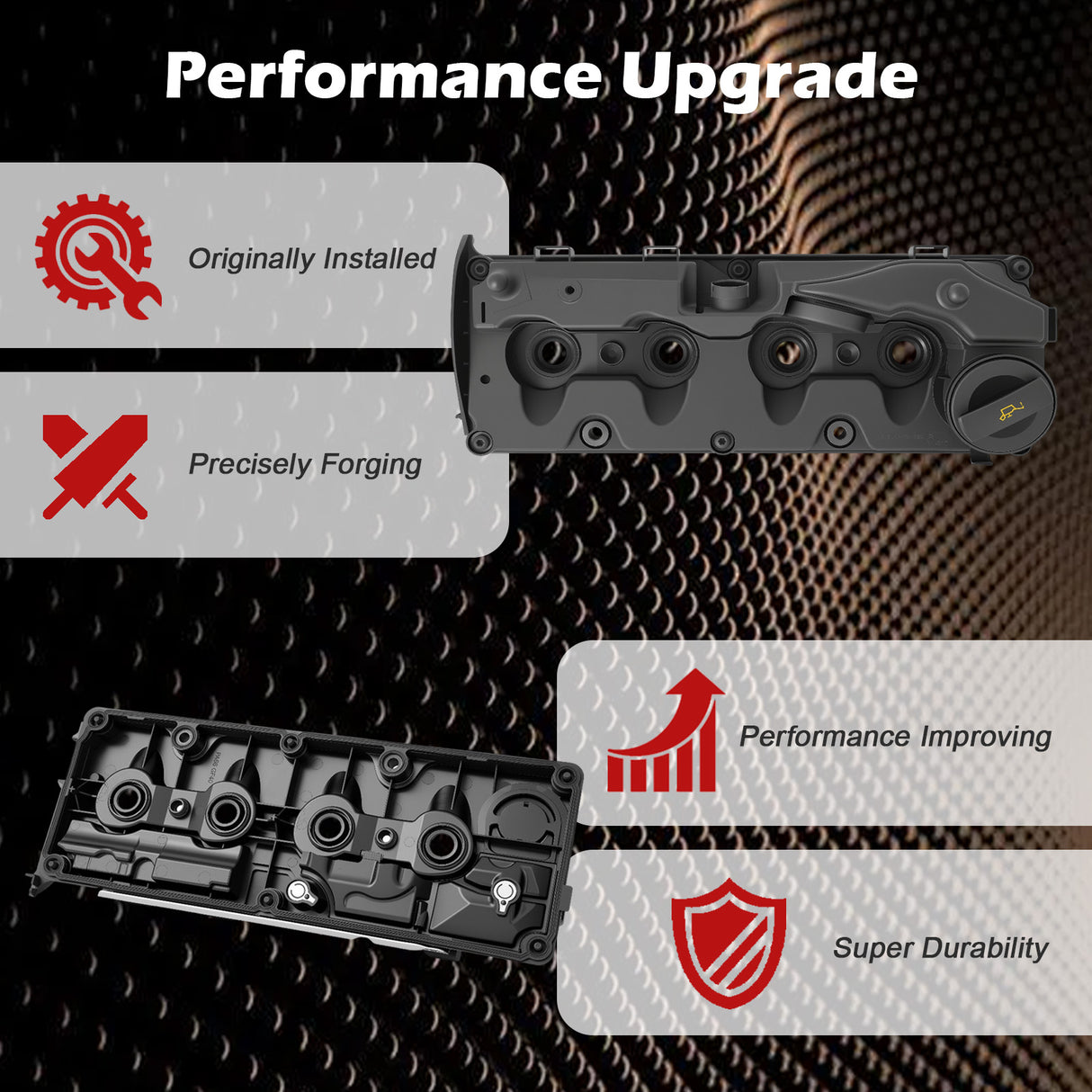 Engine Valve Cover 03L103469C for Volkswagen Caddy 2011–2016 1.6 TDI