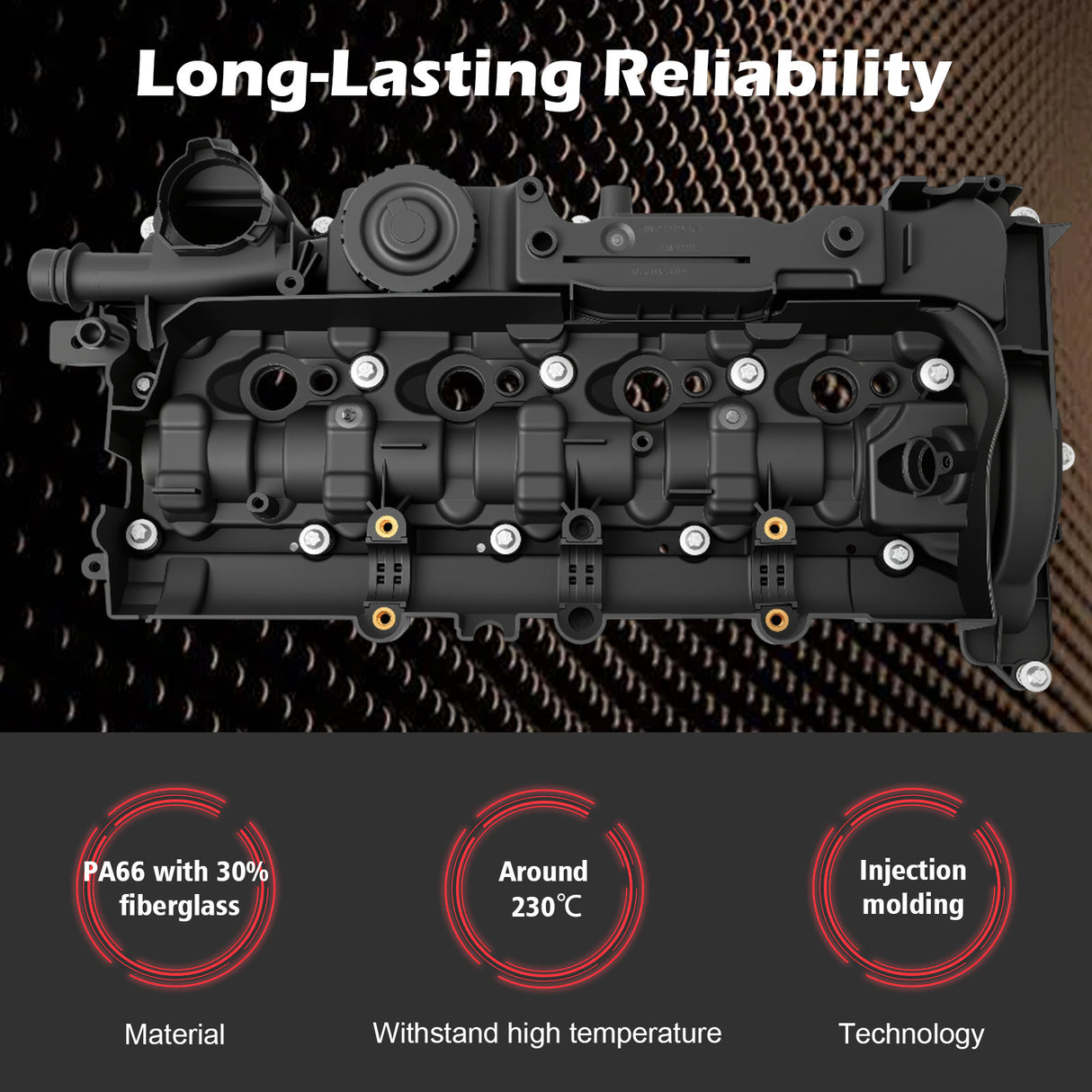 Engine Valve Cover 8581798 11128589941 for BMW E90 E91 E92 E93 F20 F21 F31