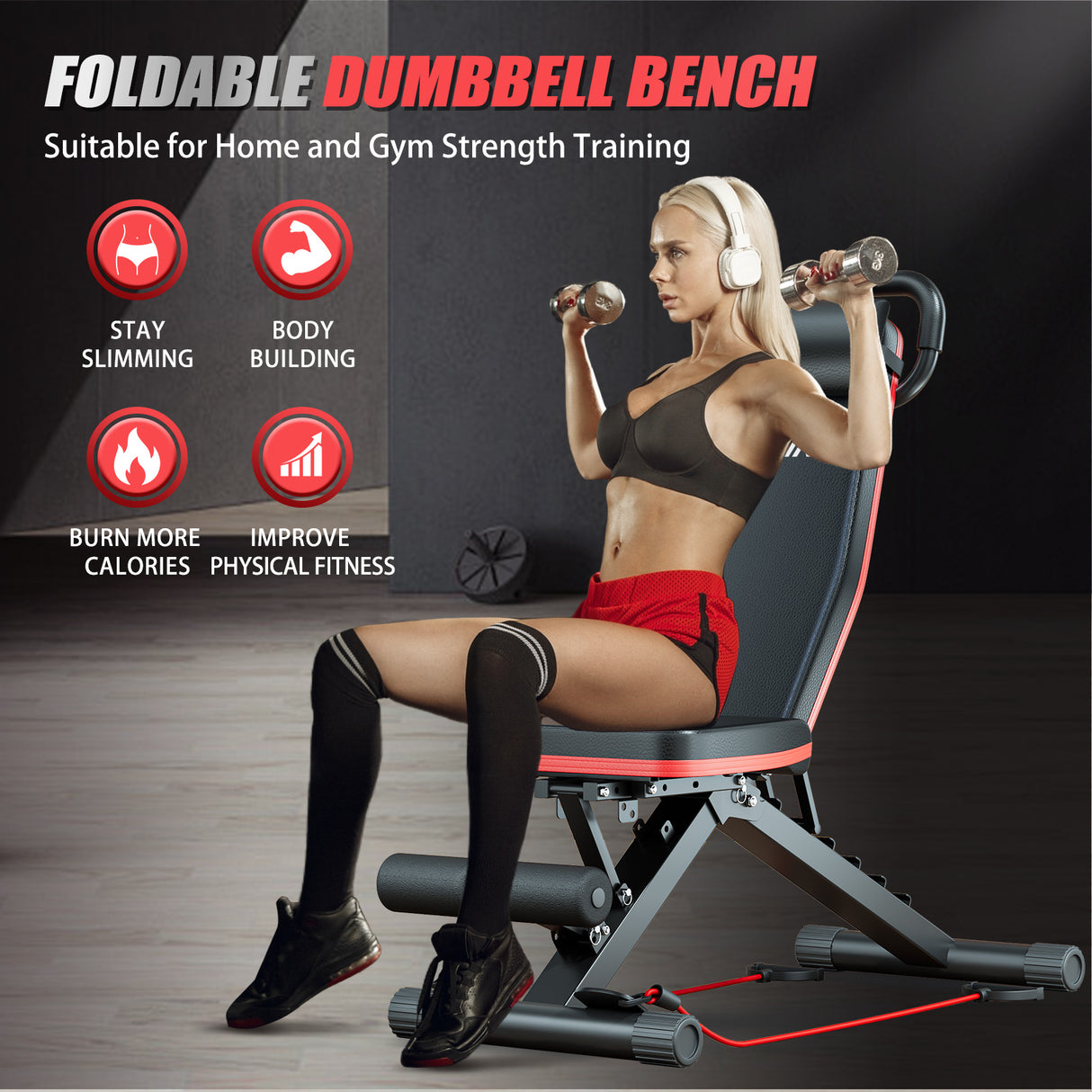 Adjustable Weight Bench for Dumbbell and Home Gym Workout