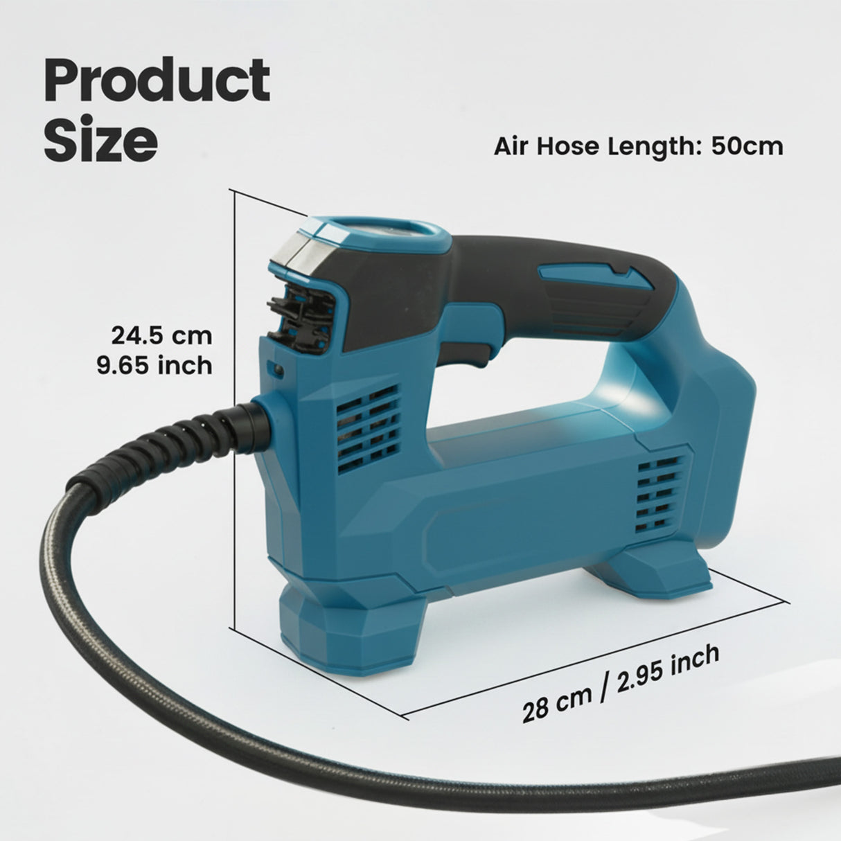 18V Cordless Car Tyre Inflator for DeWalt / Makita