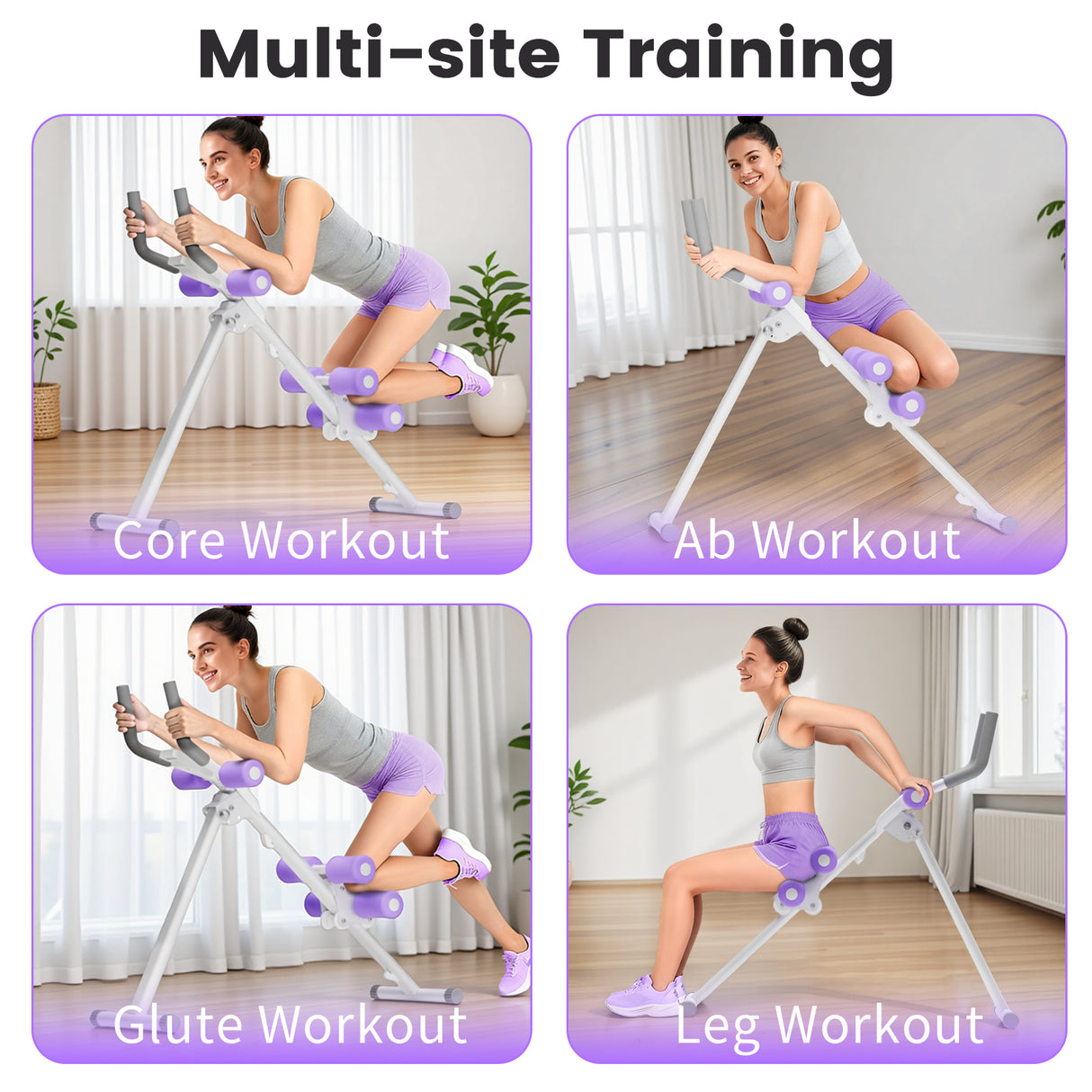 Crunch Machine with Digital Watch