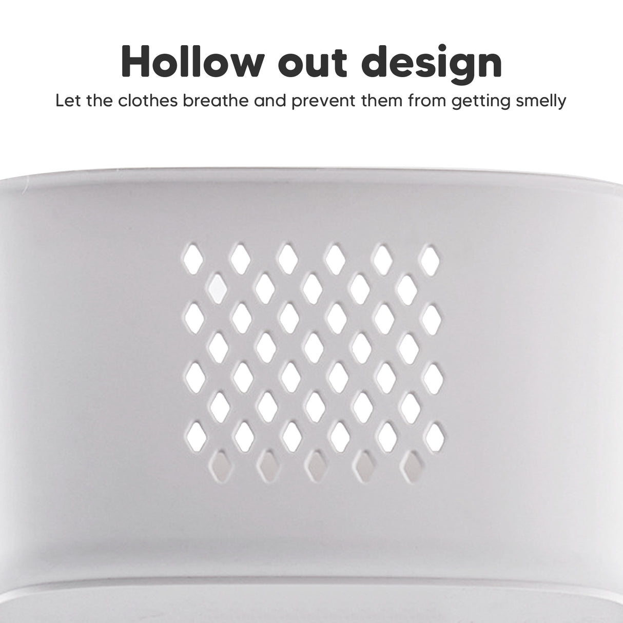 Waterproof Layer Laundry Basket Cart with Wheels