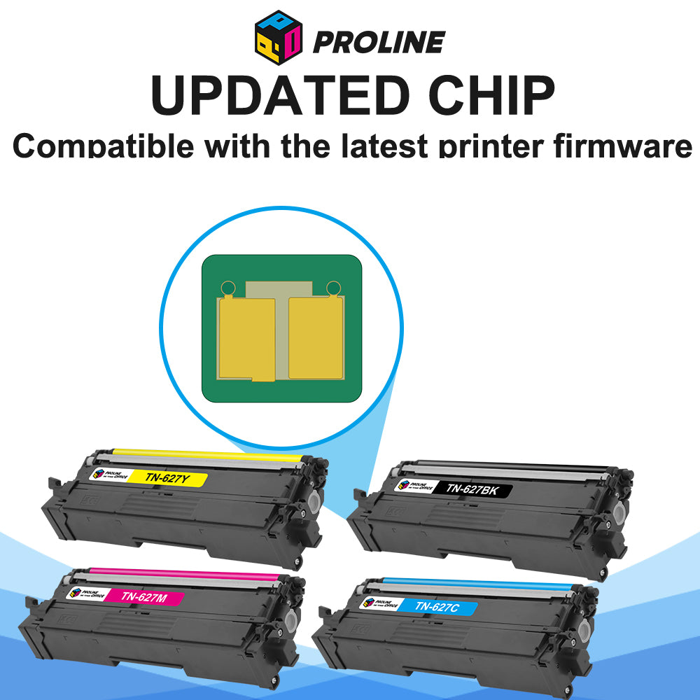 Compatible Brother TN627 Toner Cartridges Multipack
