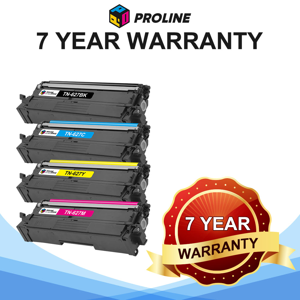 Compatible Brother TN627 Toner Cartridges Multipack