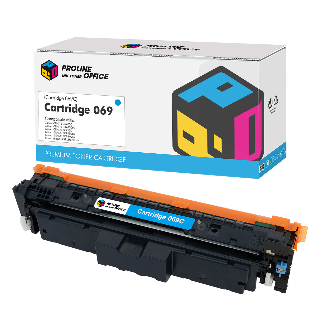 Canon 069 toner cyan