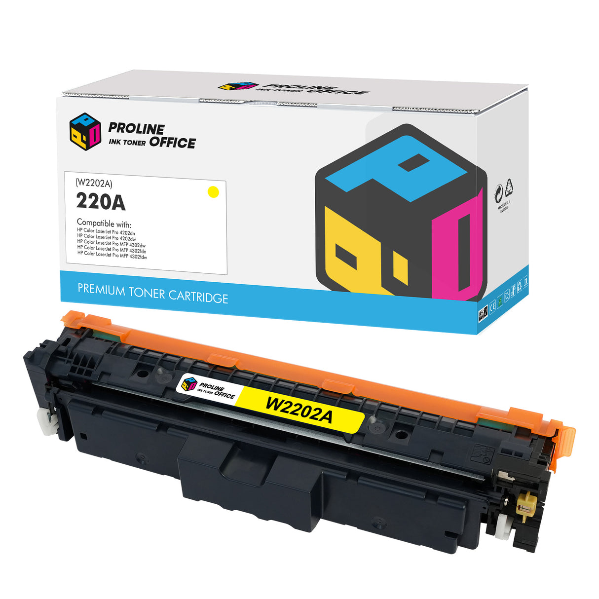 hp220a toner yellow
