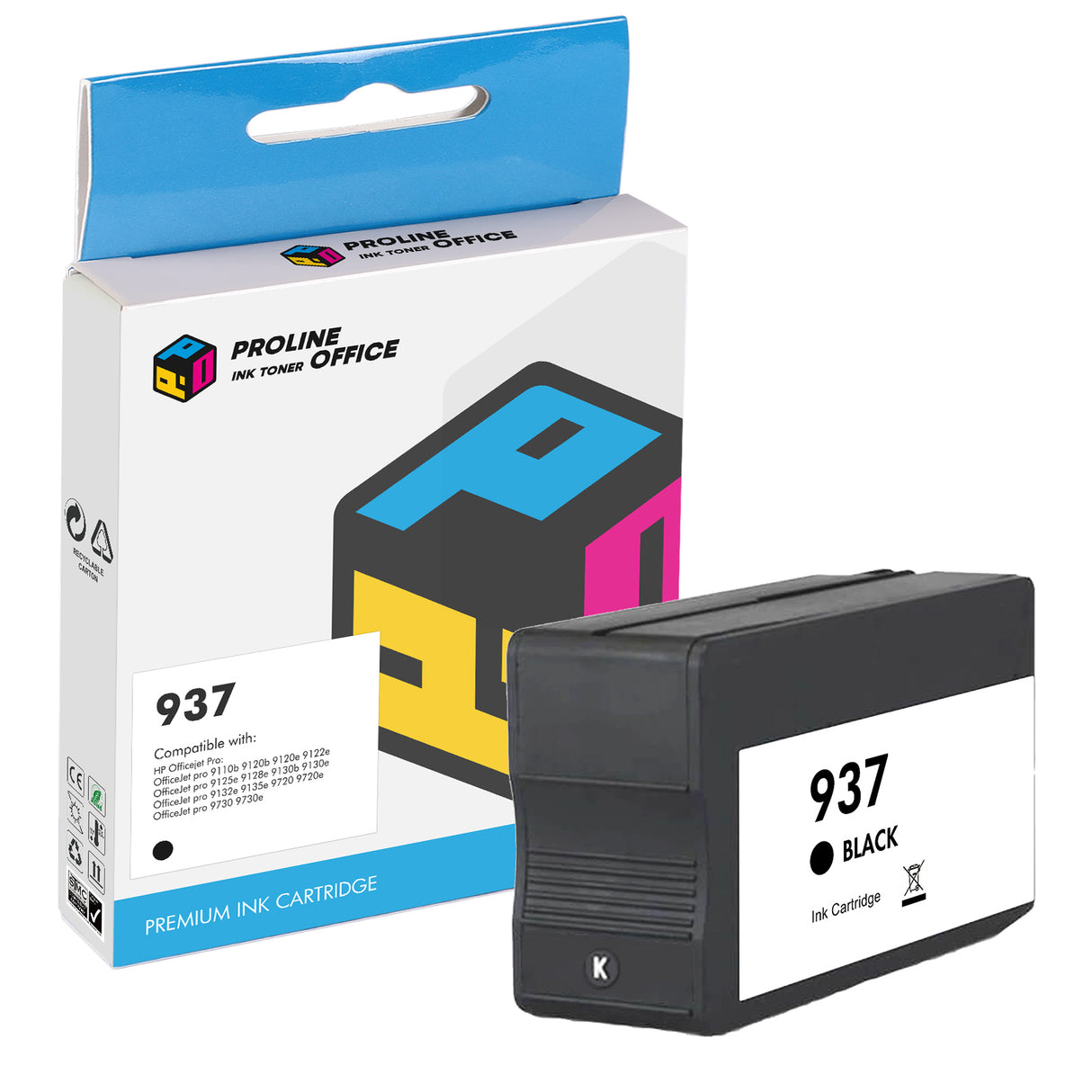 hp937 ink cartridge black