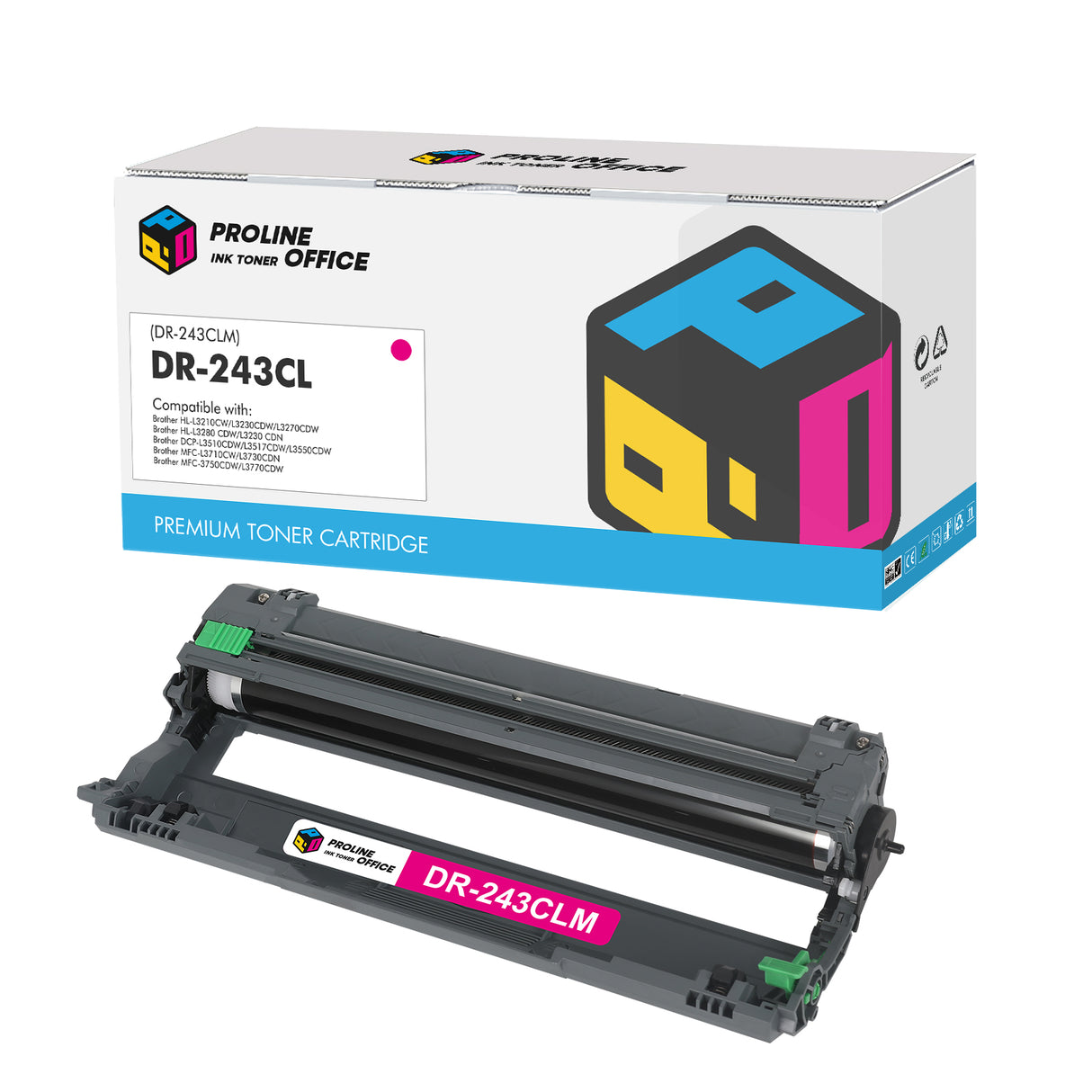 Compatible Brother DR-247CL Drum Unit Magenta