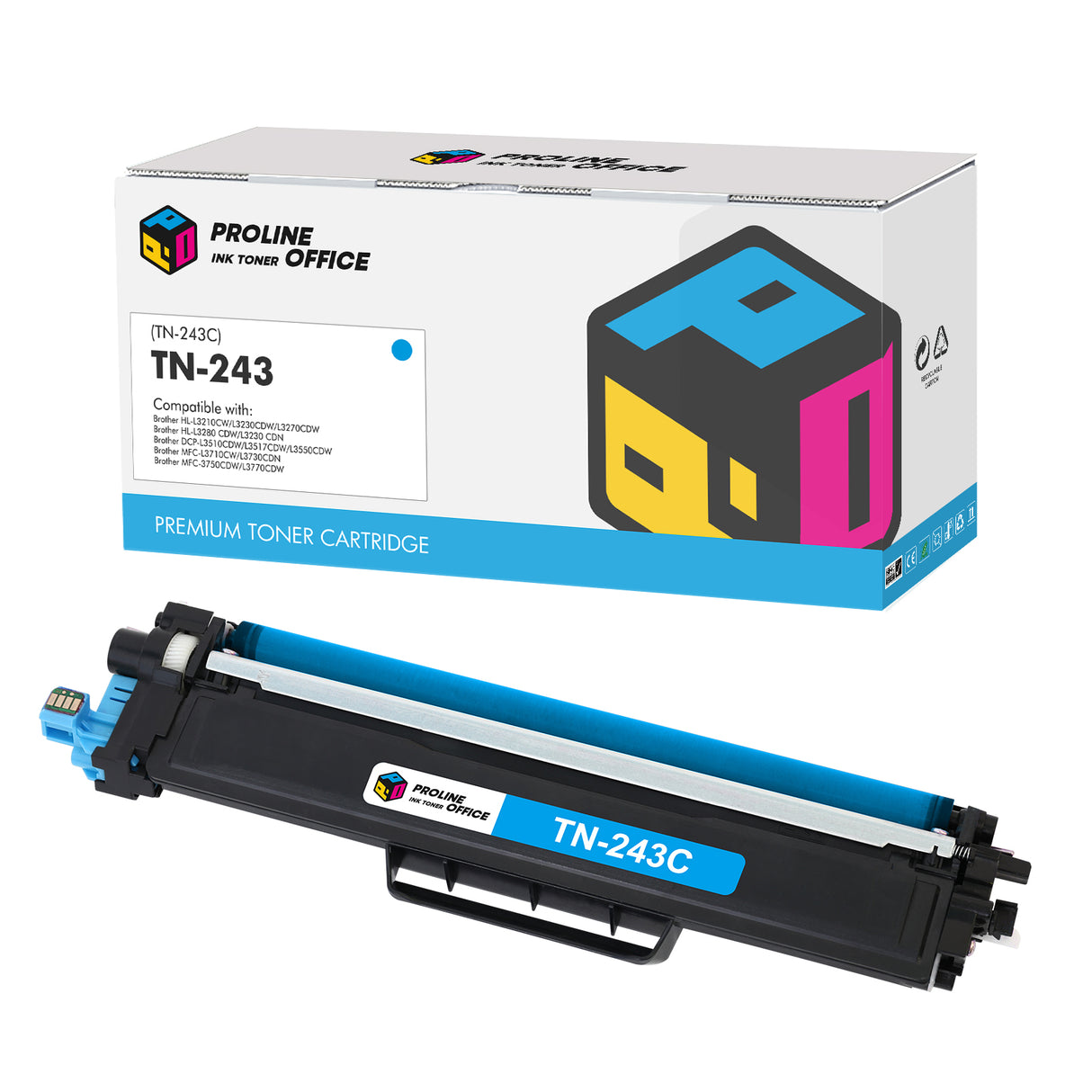 Compatible Brother TN-243 Toner Cartridge Cyan