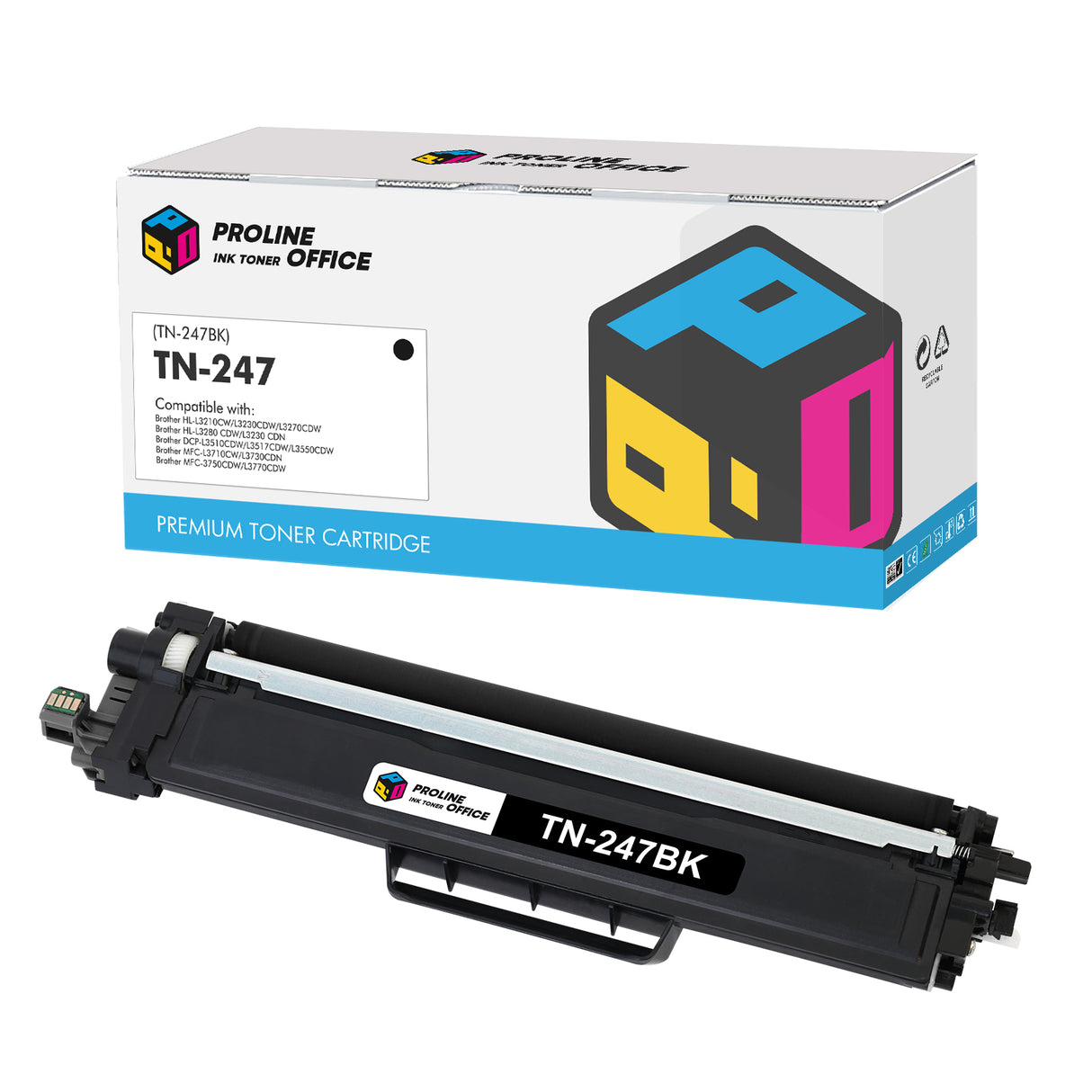 Compatible Brother TN-247 Toner Cartridge Black