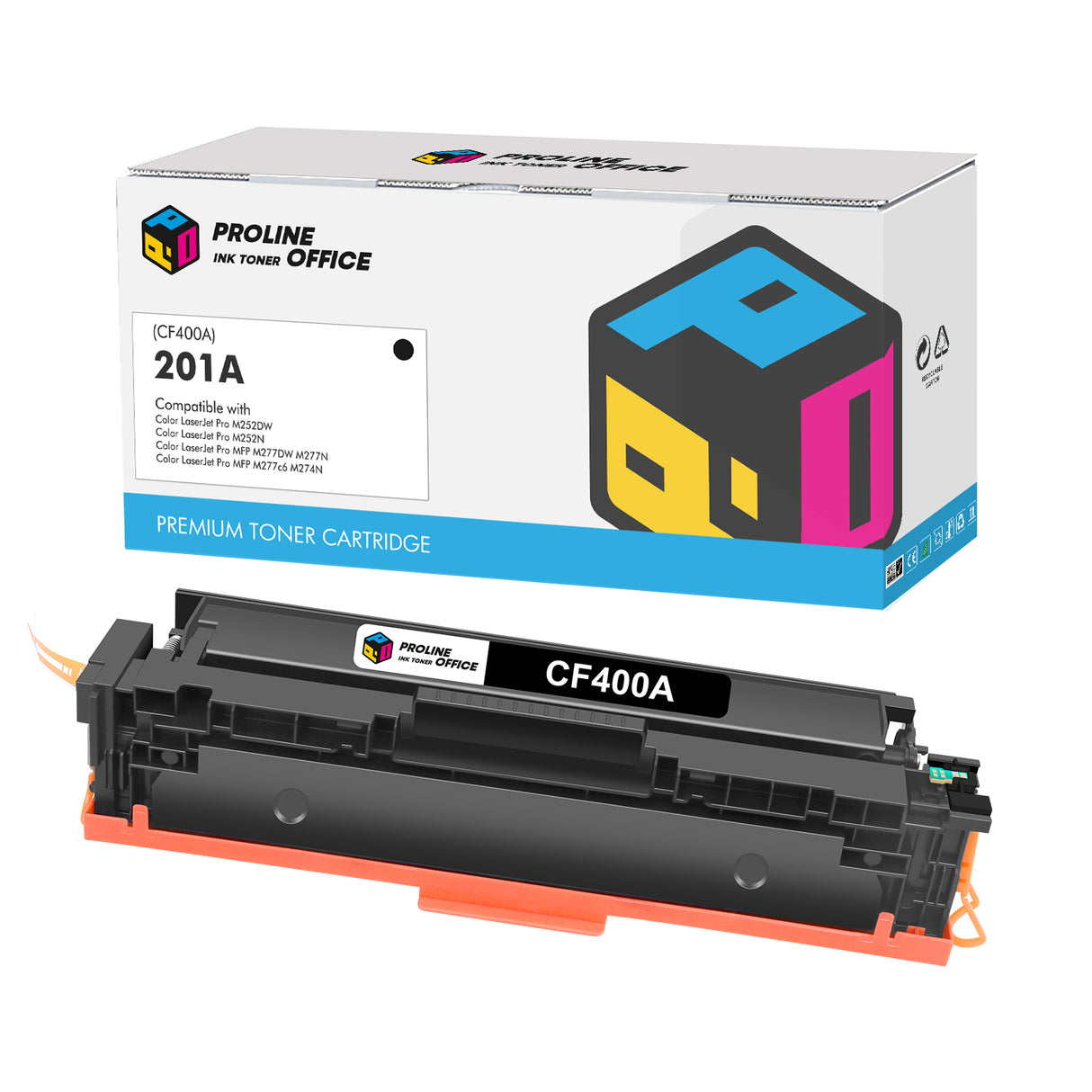 Compatible HP 201A Toner Cartridge Black