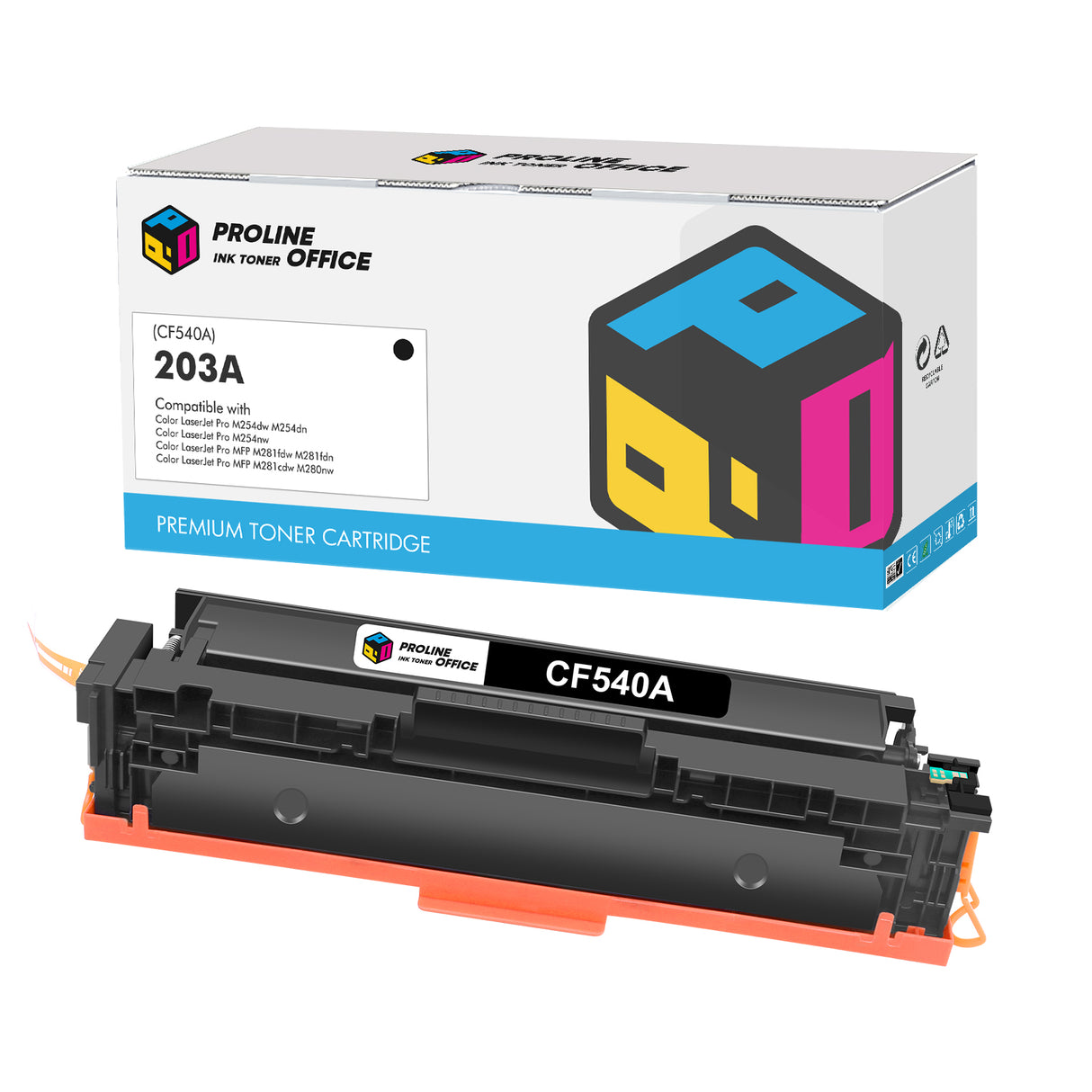 Compatible HP 203A Toner Cartridge Black