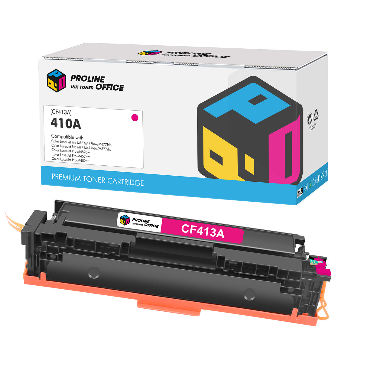 Compatible HP 410A Toner Cartridge Magenta