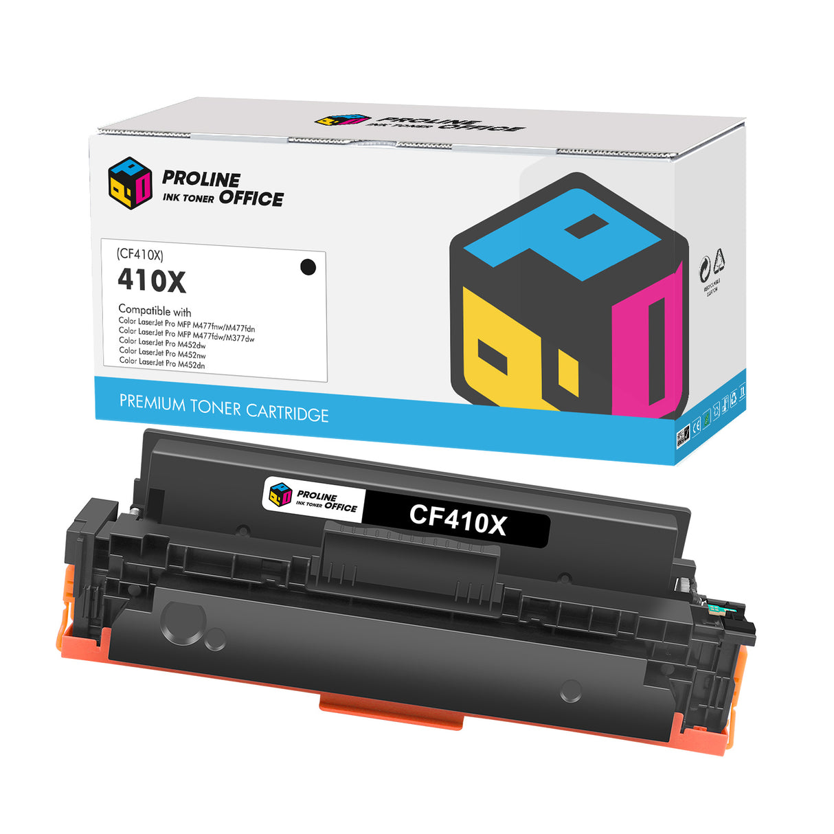 Compatible HP 410X Toner Cartridge Black