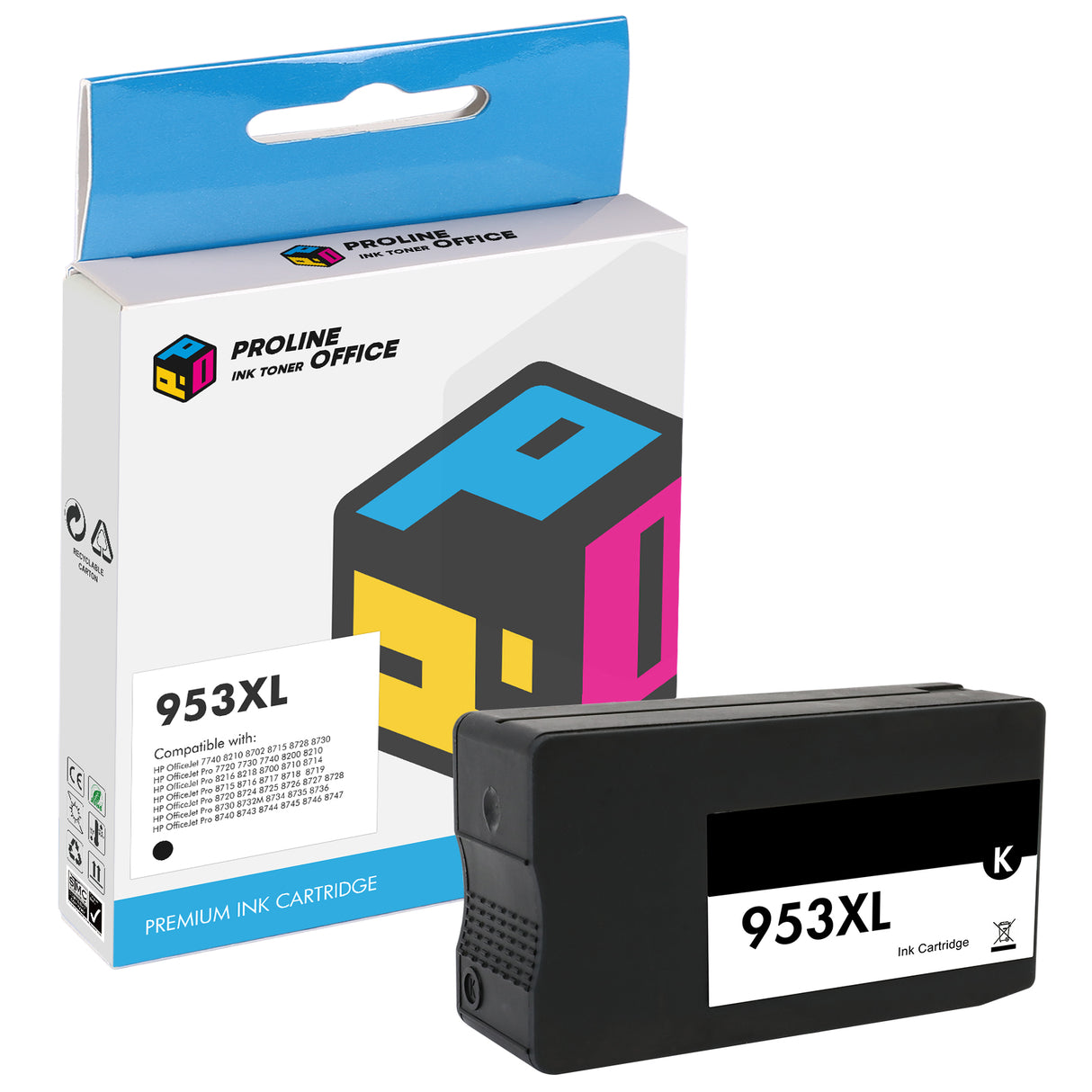 Compatible HP 953/953XL Ink Cartridge Black