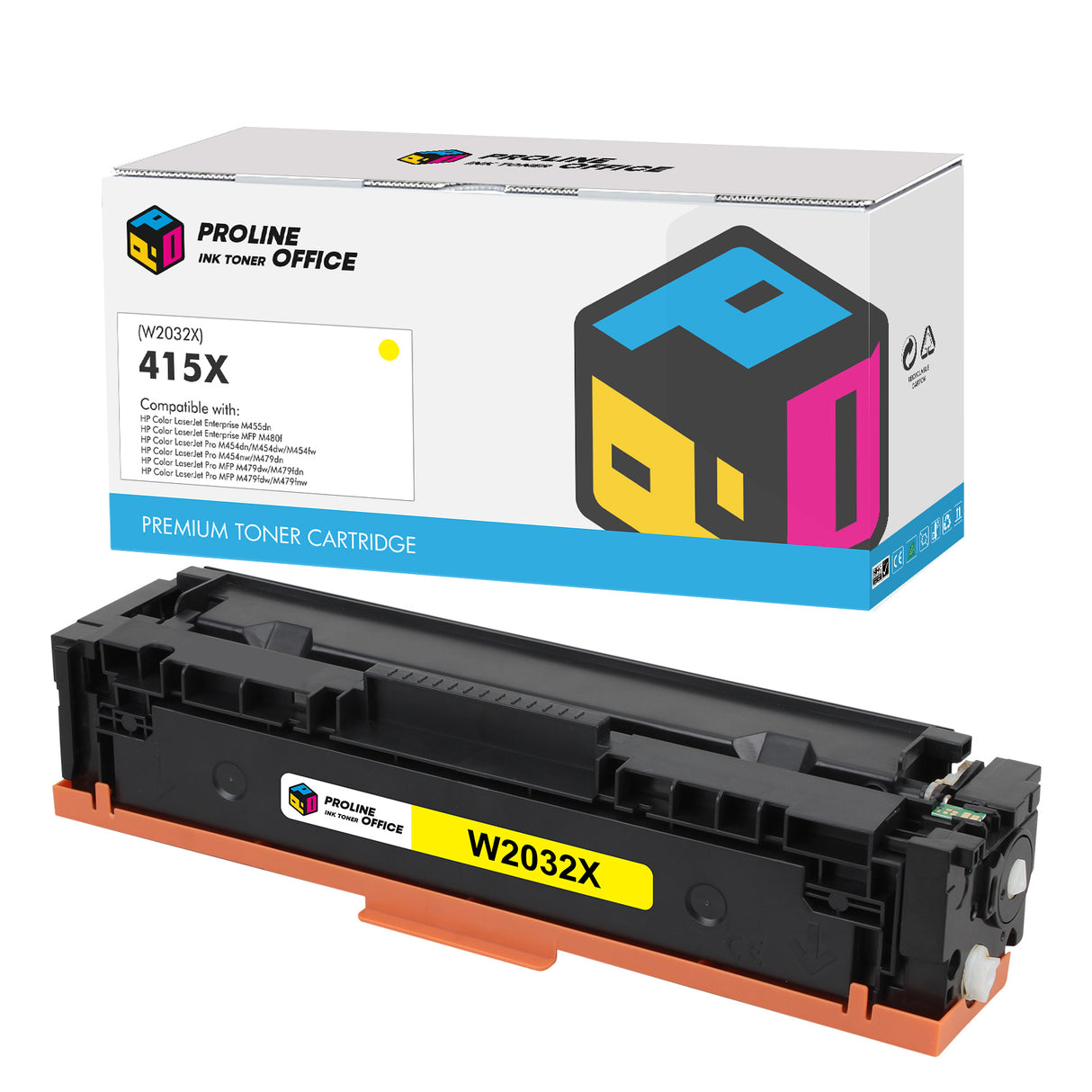 hp 415x yellow