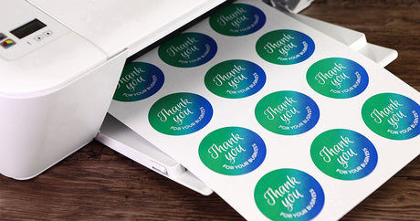 How to Print Stickers From Printer