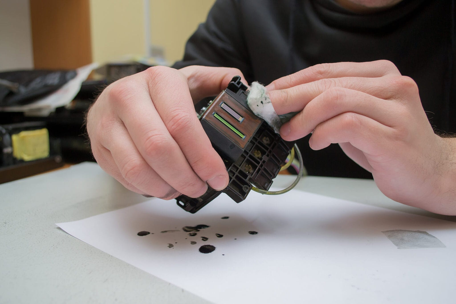 how to clean printheads on hp printer