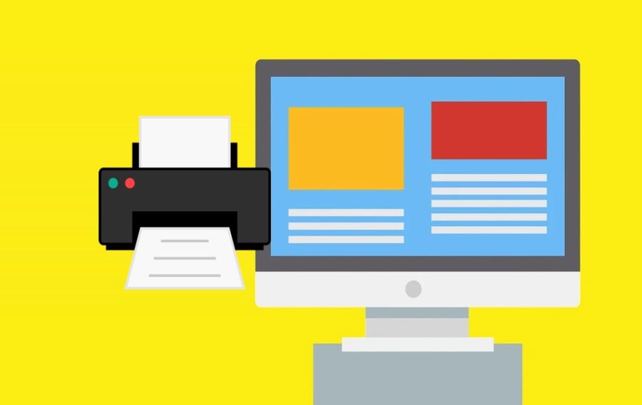 how to print a web page