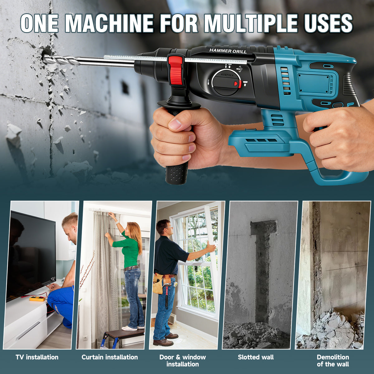 18V Brushless Cordless Hammer Drill Driver