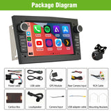 7'' Apple Carplay Android 14 Radio Stereo — Vauxhall Corsa 2006-2014