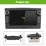 7'' Apple Carplay Android 14 Radio Stereo — Vauxhall Corsa 2006-2014