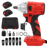 18V Brushless Cordless Impact Wrench Kit with Batteries & Charger