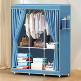 Spacious Fabric Wardrobe Closet Storage Organizer for Bedroom