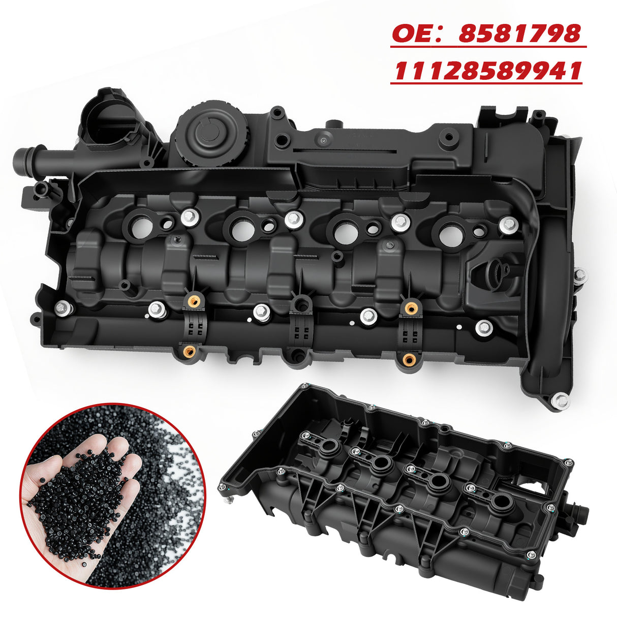 Engine Valve Cover 8581798 11128589941 for BMW E90 E91 E92 E93 F20 F21 F31