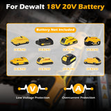 3/8" Brushless Cordless Ratchet Wrench For Dewalt 18V/20V Batteries