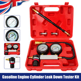 Petrol Engine Cylinder Compression Leak-Down Tester Kit