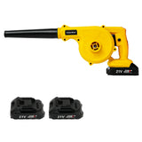 21V Cordless Leaf Blower with Batteries & Charger