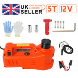 5T Electric Hydraulic Jack with 15–45cm Lifting Range