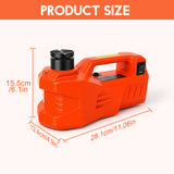 5T Electric Hydraulic Jack with 15–45cm Lifting Range