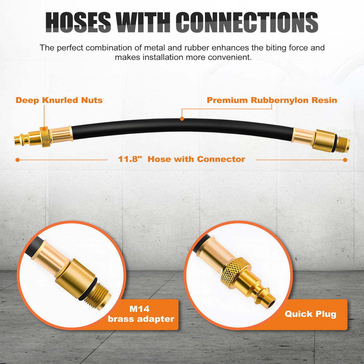 Petrol Engine Cylinder Compression Leak-Down Tester Kit