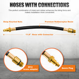 Petrol Engine Cylinder Compression Leak-Down Tester Kit