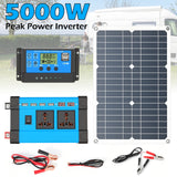 5000W Solar Panel Kit with 12V Inverter & Controller