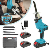 21V Reciprocating Saw Kit with Batteries & Charger & Blades