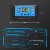 5000W Solar Panel Kit with 12V Inverter & Controller