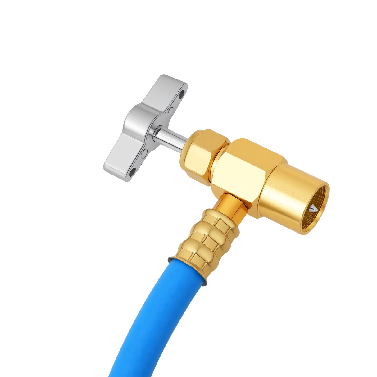 R134A Car AC Refrigerant Recharge Hose & Gauge Kit