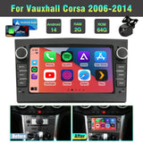7'' Apple Carplay Android 14 Radio Stereo — Vauxhall Corsa 2006-2014