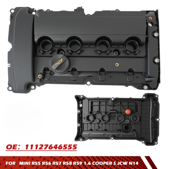 Engine Valve Cover 11127646555 for Mini Cooper R55 R56 R57 R58 R59 1.6