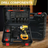 380Nm Brushless Cordless Impact Wrench Kit with Battery