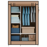 Compact Portable Fabric Wardrobe Closet Storage Organizer for Bedroom