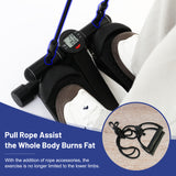 Multifunctional Mini Stepper with Resistance Bands for Home Fitness