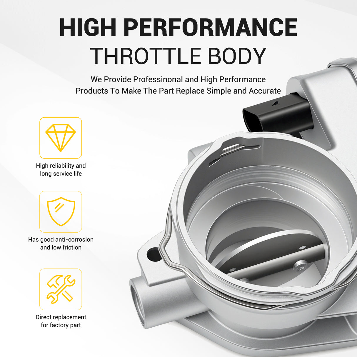 Throttle Body 038128063F for Volkswagen Golf Audi A3 Skoda 1.9 2.0 TDI