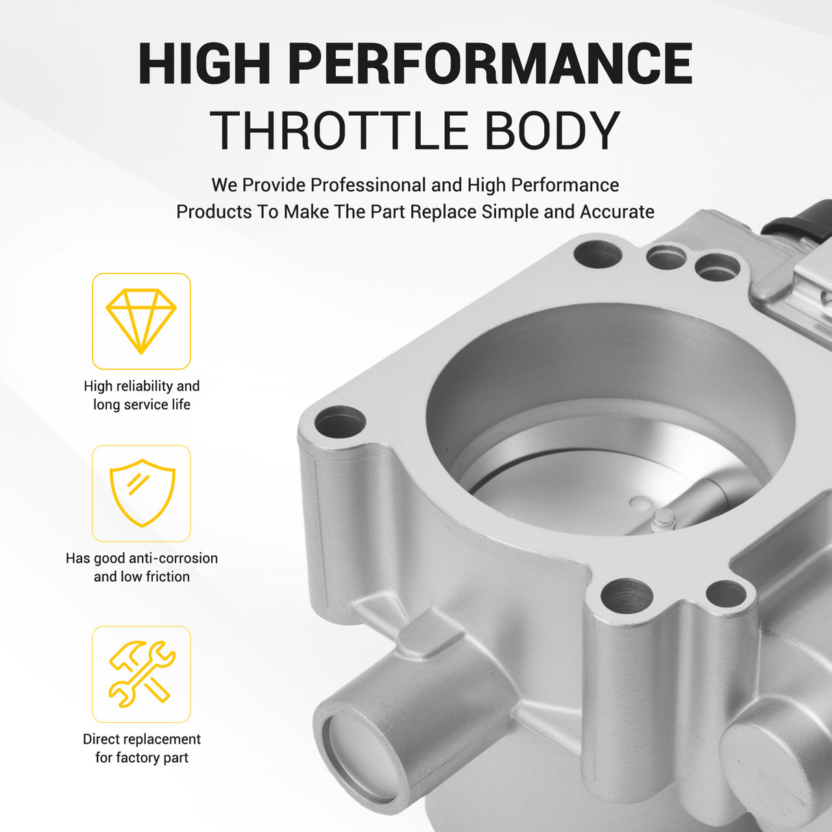 Throttle Body 03F133062B for Audi A3 Volkswagen Golf Passat 1.2 1.4 TSI