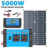 5000W Solar Panel Kit with 12V Inverter & Controller
